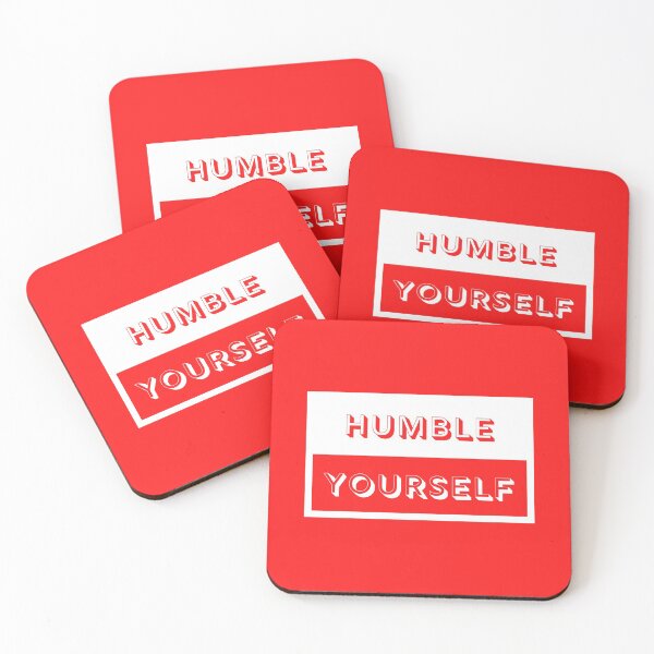 Item preview, Humble Yourself - Red Text designed and sold by ryanwfraser.