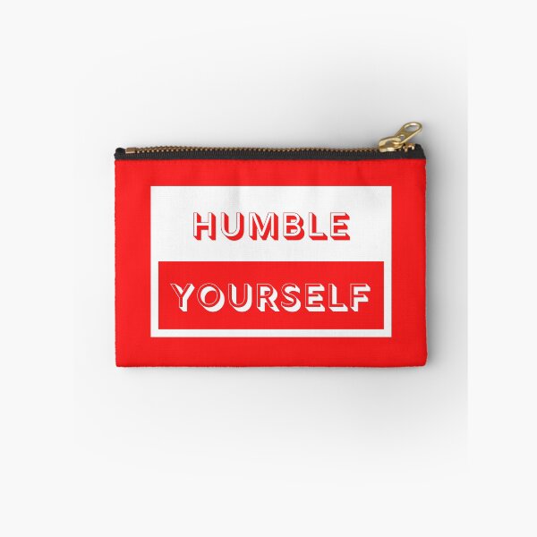 Item preview, Humble Yourself - Red Text designed and sold by ryanwfraser.