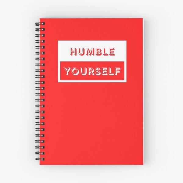 Item preview, Humble Yourself - Red Text designed and sold by ryanwfraser.