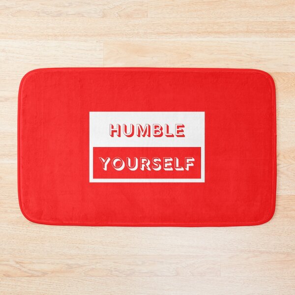 Item preview, Humble Yourself - Red Text designed and sold by ryanwfraser.