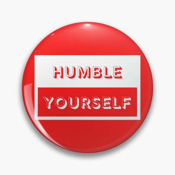 Item preview, Humble Yourself - Red Text designed and sold by ryanwfraser.