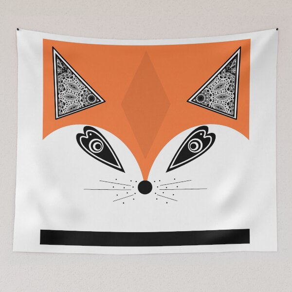 Item preview, Patchwork Fox, applique Fox, Fox, children's pattern designed and sold by fuzzyfox.