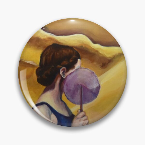 Item preview, Girl with the Pink Fan designed and sold by Jayne E.