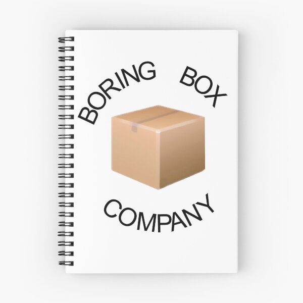 Item preview, Boring Box Company Logo designed and sold by ToasterToby.
