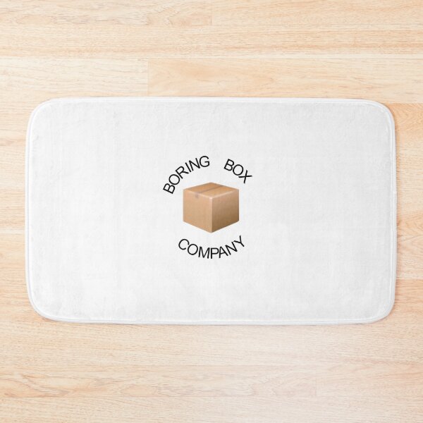 Item preview, Boring Box Company Logo designed and sold by ToasterToby.