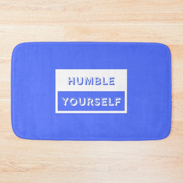 Item preview, Humble Yourself - Blue Text designed and sold by ryanwfraser.