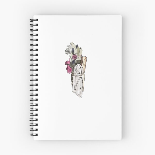 Item preview, Cleansing crystal and sage bundle in color designed and sold by trinnyjane.