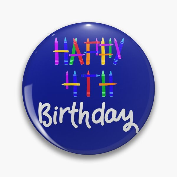 Item preview, Happy 4th Birthday For Boy designed and sold by ArtbyPS.