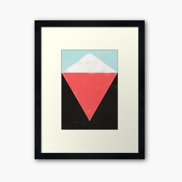 HERE Framed Art Print