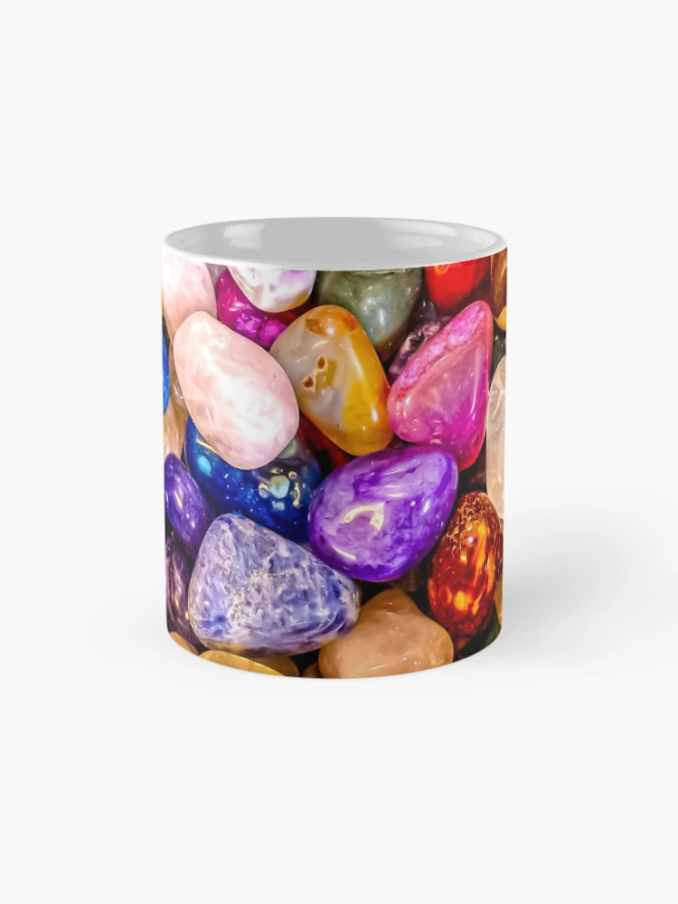 Thumbnail 4 of 6, Coffee Mug, Colorful Rocks designed and sold by GrudleBay.