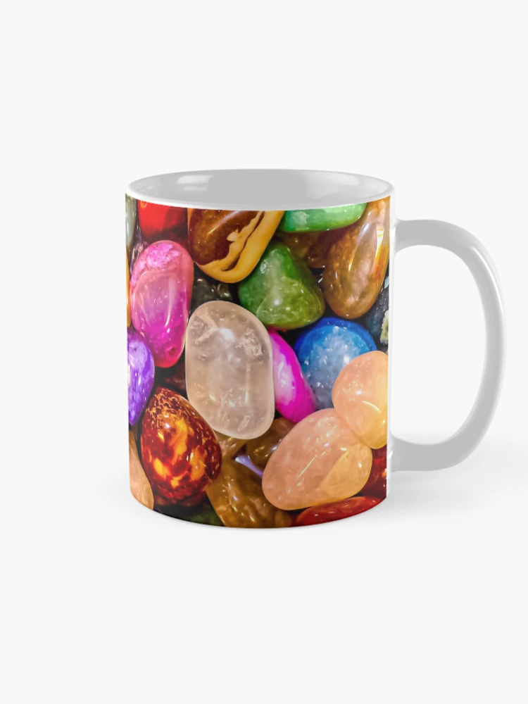 Thumbnail 3 of 6, Coffee Mug, Colorful Rocks designed and sold by GrudleBay.
