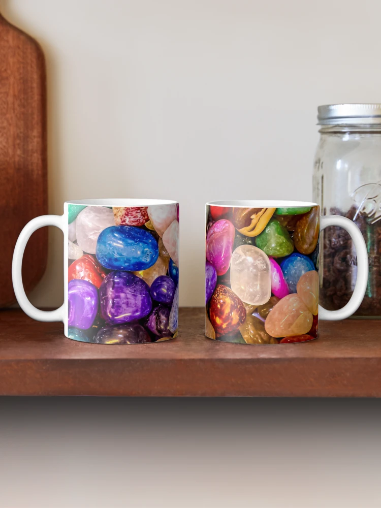Thumbnail 2 of 6, Coffee Mug, Colorful Rocks designed and sold by GrudleBay.