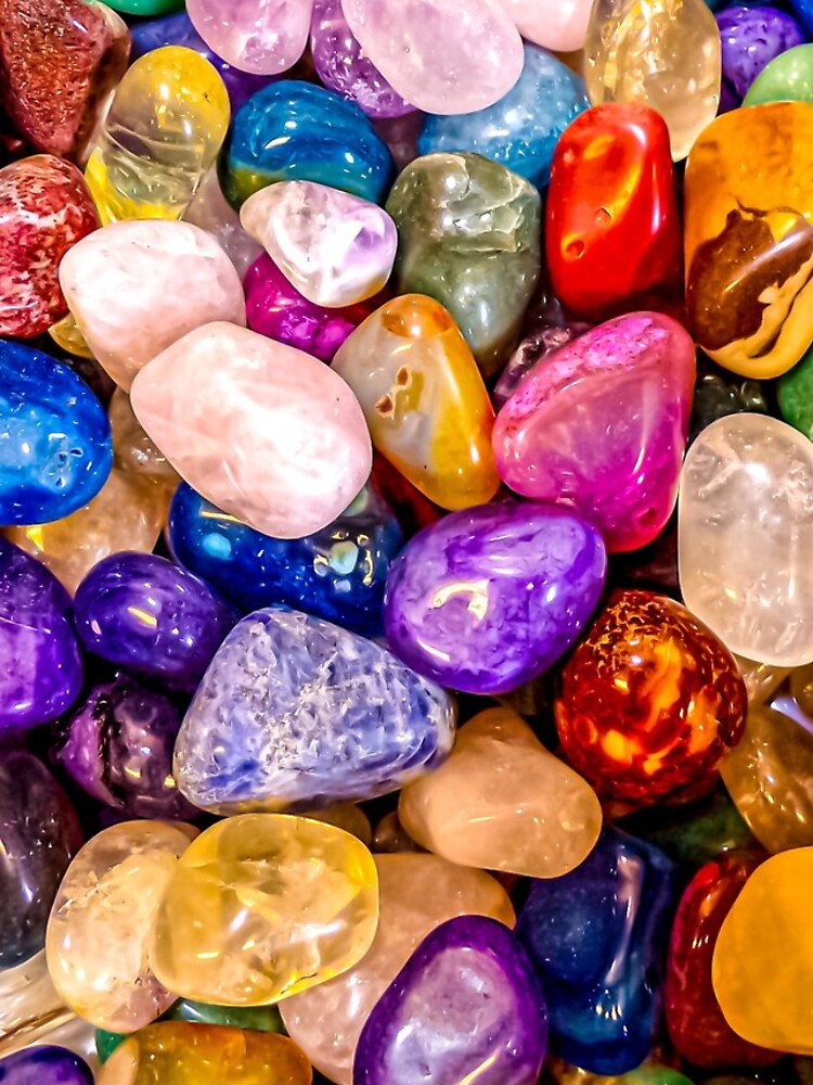Thumbnail 4 of 4, iPhone Case, Colorful Rocks designed and sold by GrudleBay.