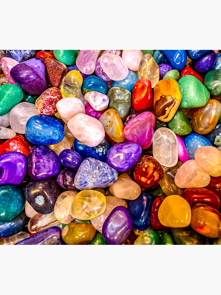 Thumbnail 3 of 3, Magnet, Colorful Rocks designed and sold by GrudleBay.