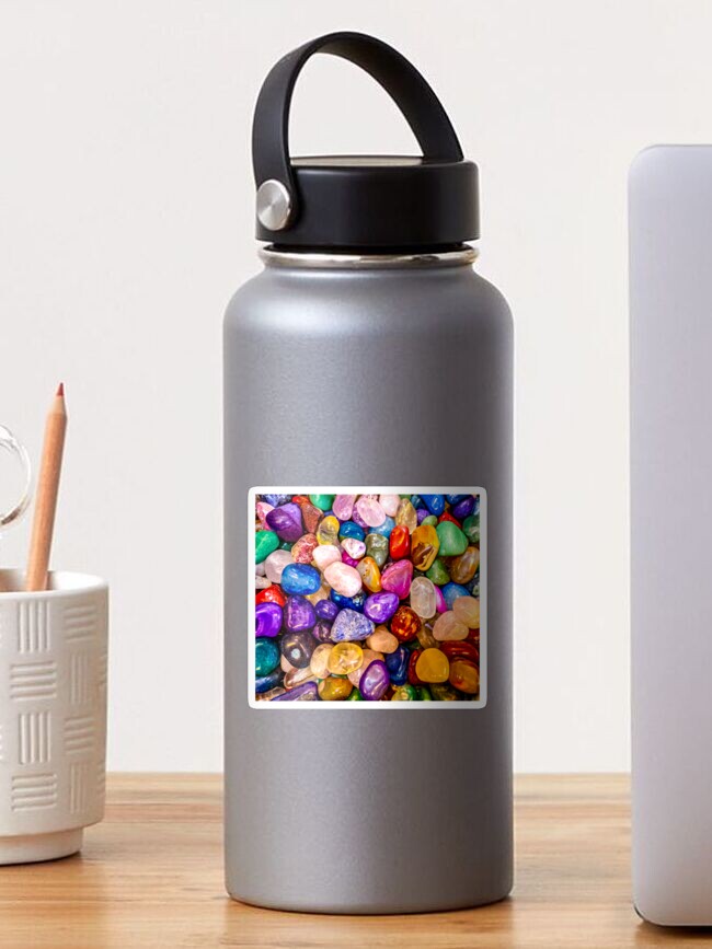 Thumbnail 1 of 3, Sticker, Colorful Rocks designed and sold by GrudleBay.