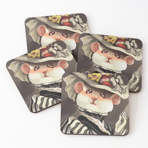 Item preview, Rat Lady in Red designed and sold by domesticcryptid.