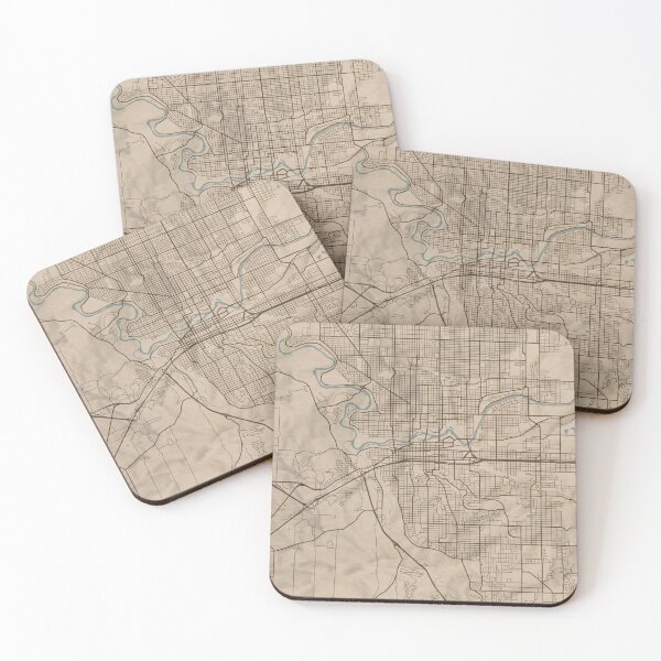 Item preview, Spokane Sepia Map designed and sold by CPTVDesign.