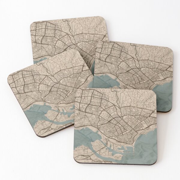 Item preview, Varna Sepia Map designed and sold by CPTVDesign.
