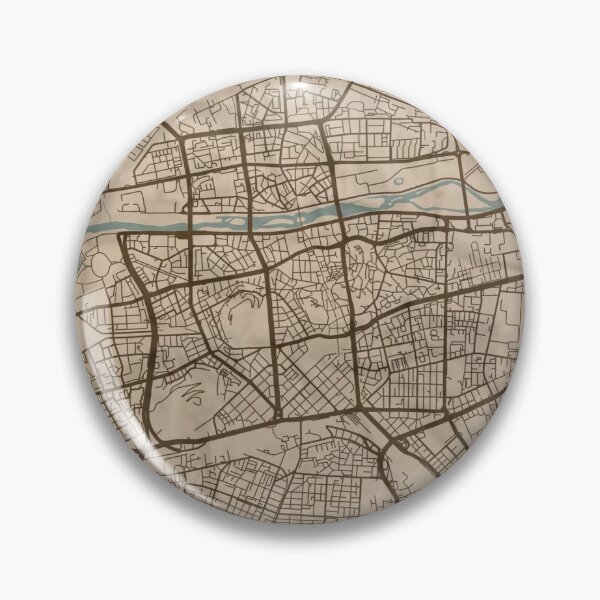 Item preview, Plovdiv Sepia Map designed and sold by CPTVDesign.