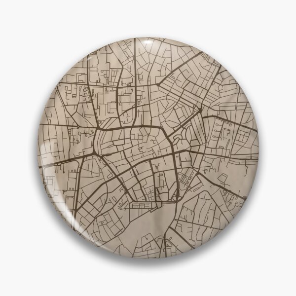 Item preview, Debrecen Sepia Map designed and sold by CPTVDesign.