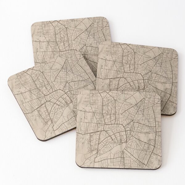 Item preview, Debrecen Sepia Map designed and sold by CPTVDesign.