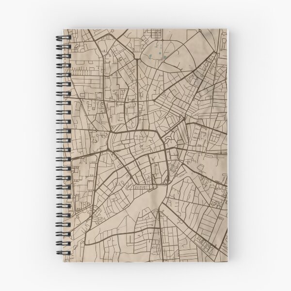 Item preview, Debrecen Sepia Map designed and sold by CPTVDesign.