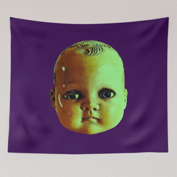 Item preview, Spooky Baby Doll Head (Something to be Afraid of) designed and sold by FuzzyHoney.