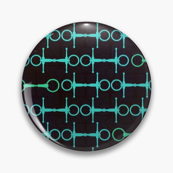Item preview, Horsebit Print Blue Black Background designed and sold by AZGuzmans.