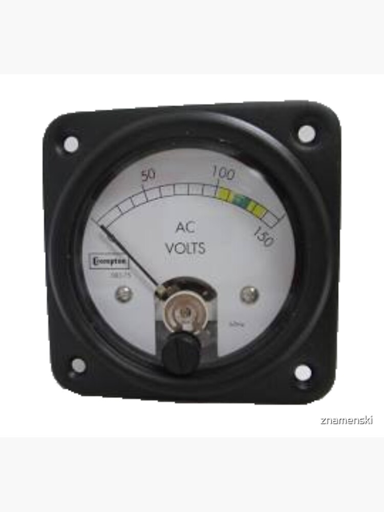 #Ancient #Voltmeter, #Gauge, #Dial, AC, Volts, technology, electricity, ampere, equipment, control, instrument by znamenski