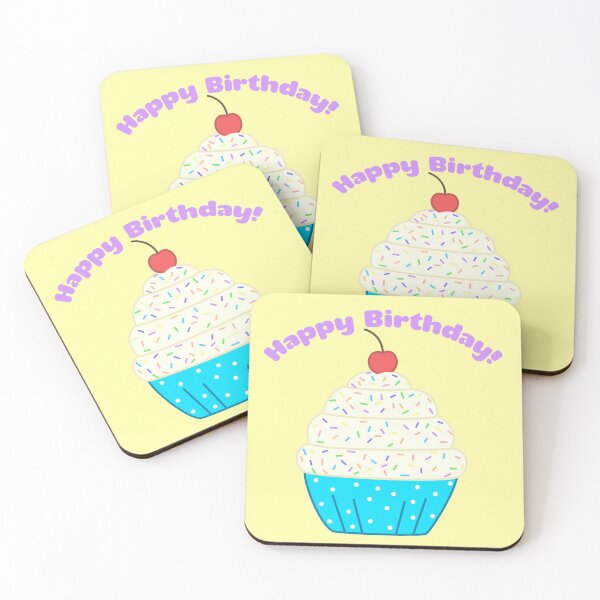 Item preview, Happy Birthday Cupcake designed and sold by Megan Noble.