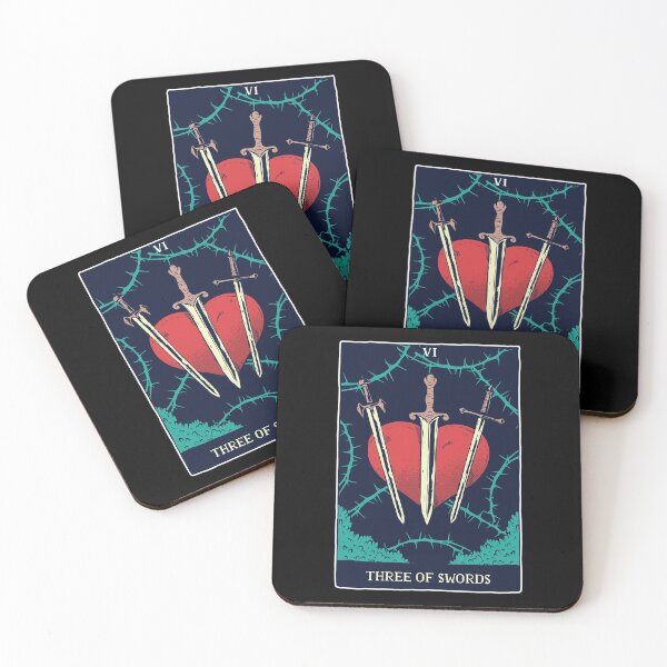 Item preview, Three of Swords. designed and sold by emphatic.