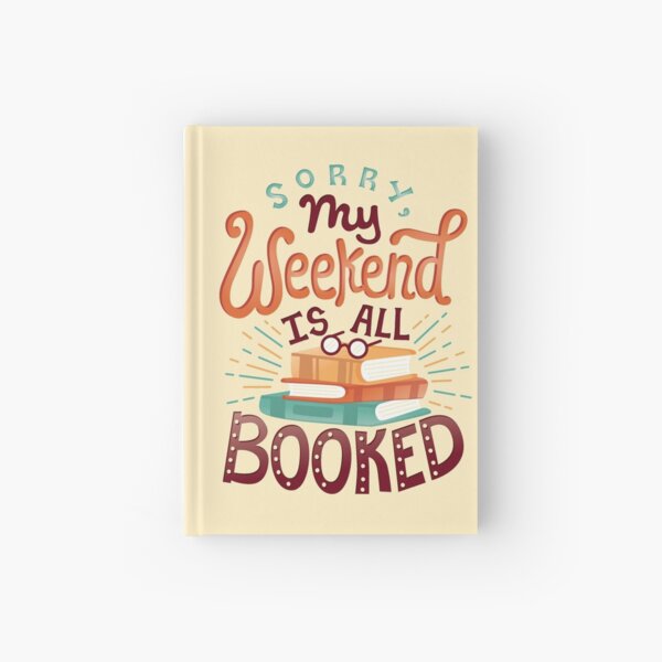 I'm booked Hardcover Journal
