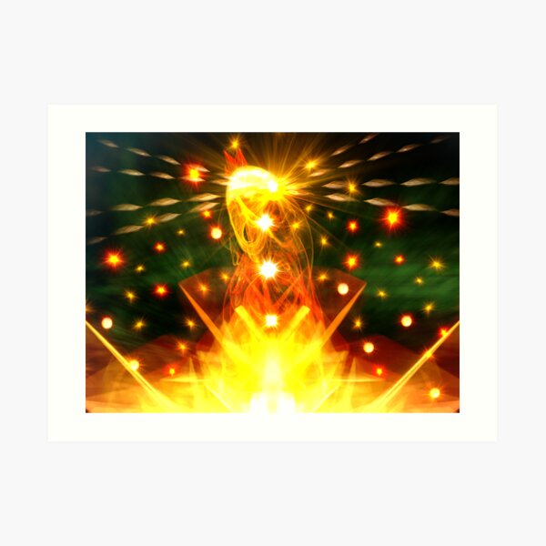 Beyond the Veil of Autumn Art Print