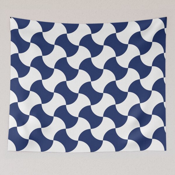 Item preview, minimalist japanese sashiko seamless pattern designed and sold by dreamiedesire.