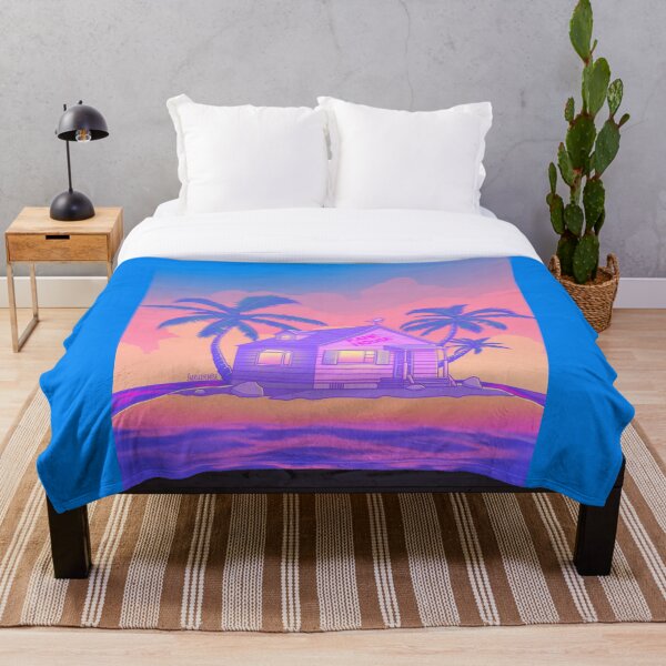 Dbz Buu Sayayin Goku Four Star 8 Throw Blanket