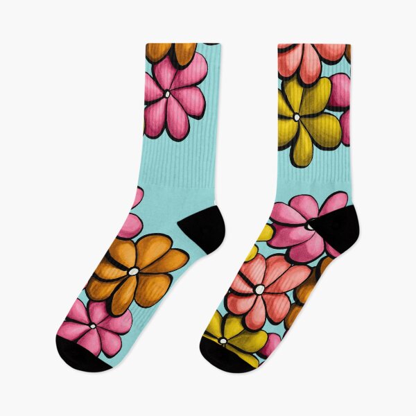 Item preview, Fun Colorful Flowers Spring Design designed and sold by Boriana Giormova.