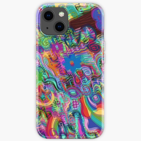 Trippy Hippy iPhone Soft Case