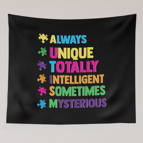 Item preview, Cute Always Unique Awesome Autism Awareness Month designed and sold by perfectpresents.