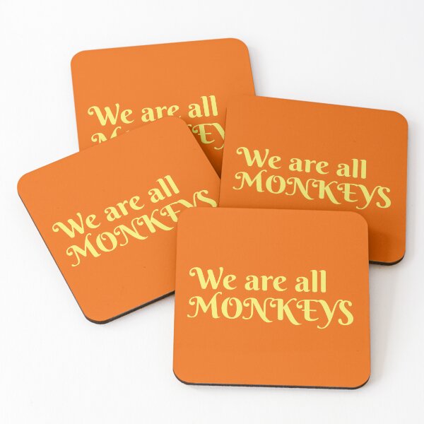 Item preview, We are all monkeys designed and sold by Cobbwebski.