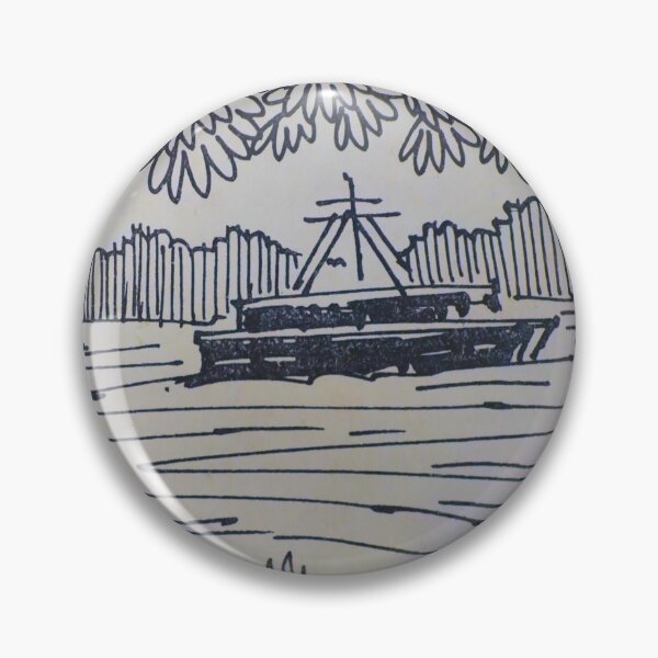 Item preview, Vintage Marine Vessel Art stickers : An Oval Naval Quest design designed and sold by Dil MD Laskar.