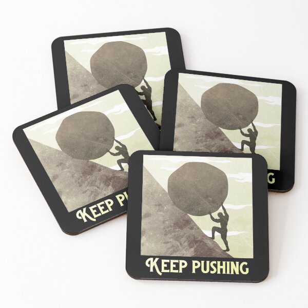 Item preview, Keep Pushing designed and sold by Tabinchu.