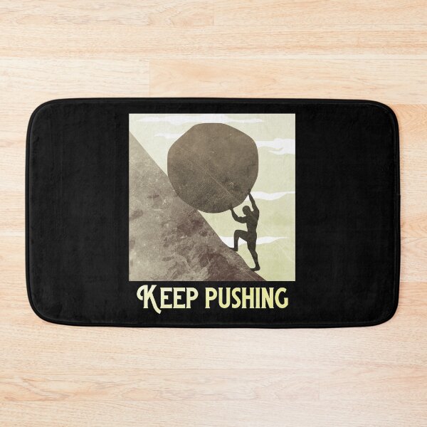 Item preview, Keep Pushing designed and sold by Tabinchu.
