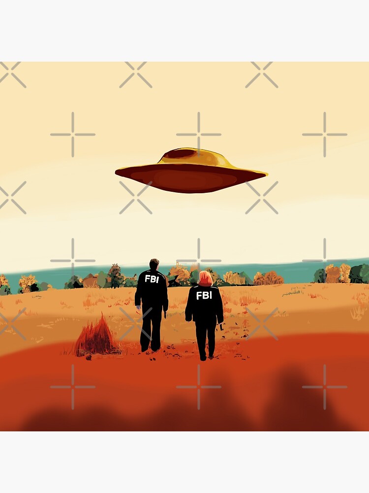 The X Files I want to believe FBI poster by MimieTrouvetou