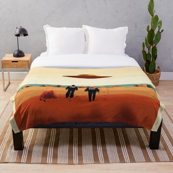 The X Files I want to believe FBI poster Throw Blanket