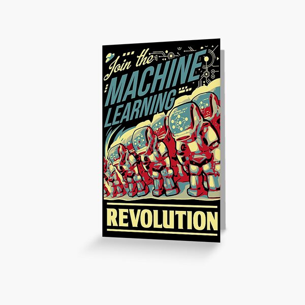 Artikel-Vorschau von Werden Sie Teil der Revolution des maschinellen Lernens, designt und verkauft von artlahdesigns.