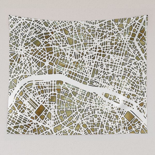 Item preview, Paris Map designed and sold by Marco Serrot  Style.