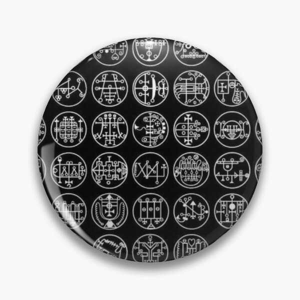 Item preview, demon sigils designed and sold by Claire Kouassi.