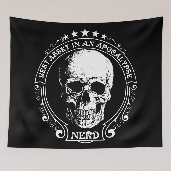 Item preview, Nerd, best valuable apocalypse asset designed and sold by NerdySherds.