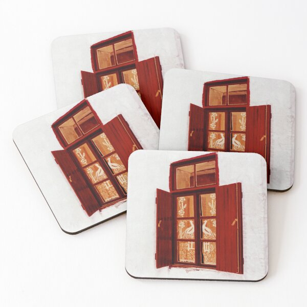 Item preview, Window with Peacocks designed and sold by cretanektar.
