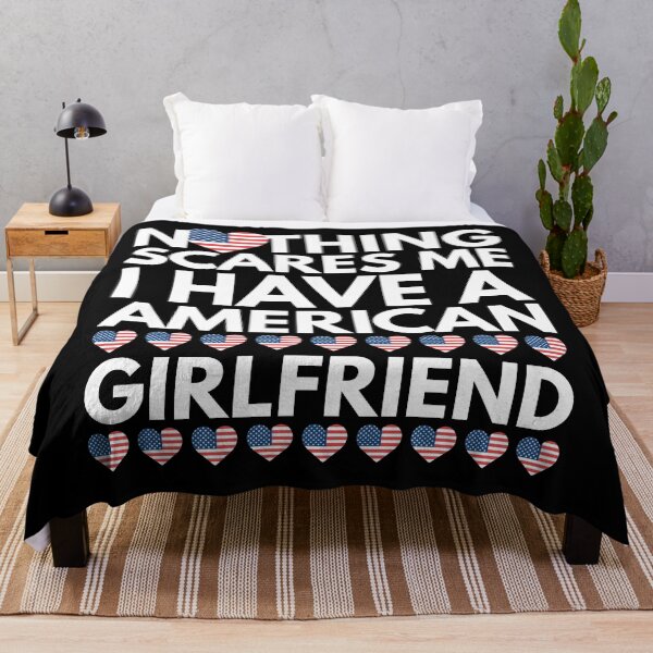 Item preview, Nothing Scares Me, I have a American Girlfriend designed and sold by HelloFromAja.